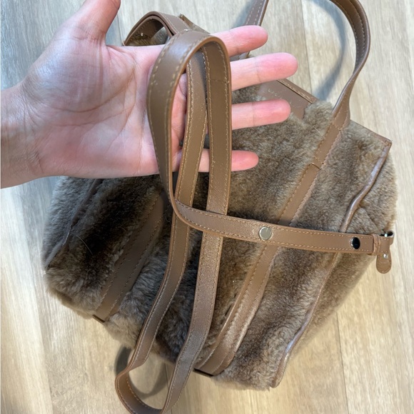 Balenciaga Authentic Brown Shearling bag - handbag or crossbody - Picture 6 of 11